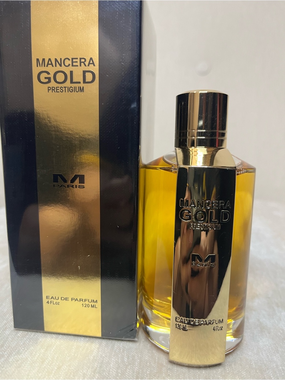Mancera Gold Prestigium Eau de Parfum for Men — Gold